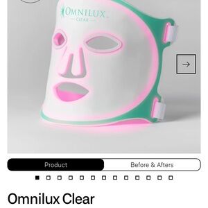 Omnilux Clear LED Light Therapy Mask